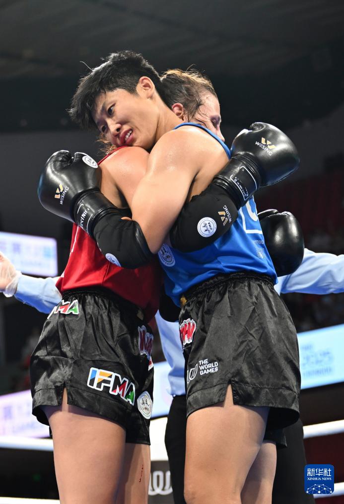 成都世运会丨泰拳——女子60公斤级四分之一决赛赛况