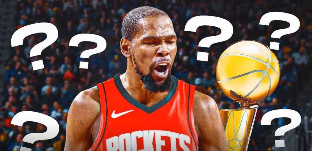 杜兰特新赛季争MVP？美媒称火箭减轻其压力 有望打出近年最强进攻