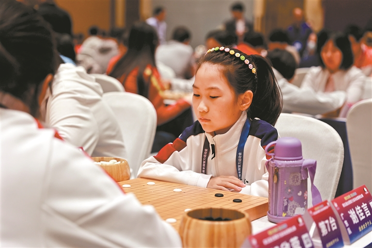 广东省围棋协会少儿集训队选拔赛开赛