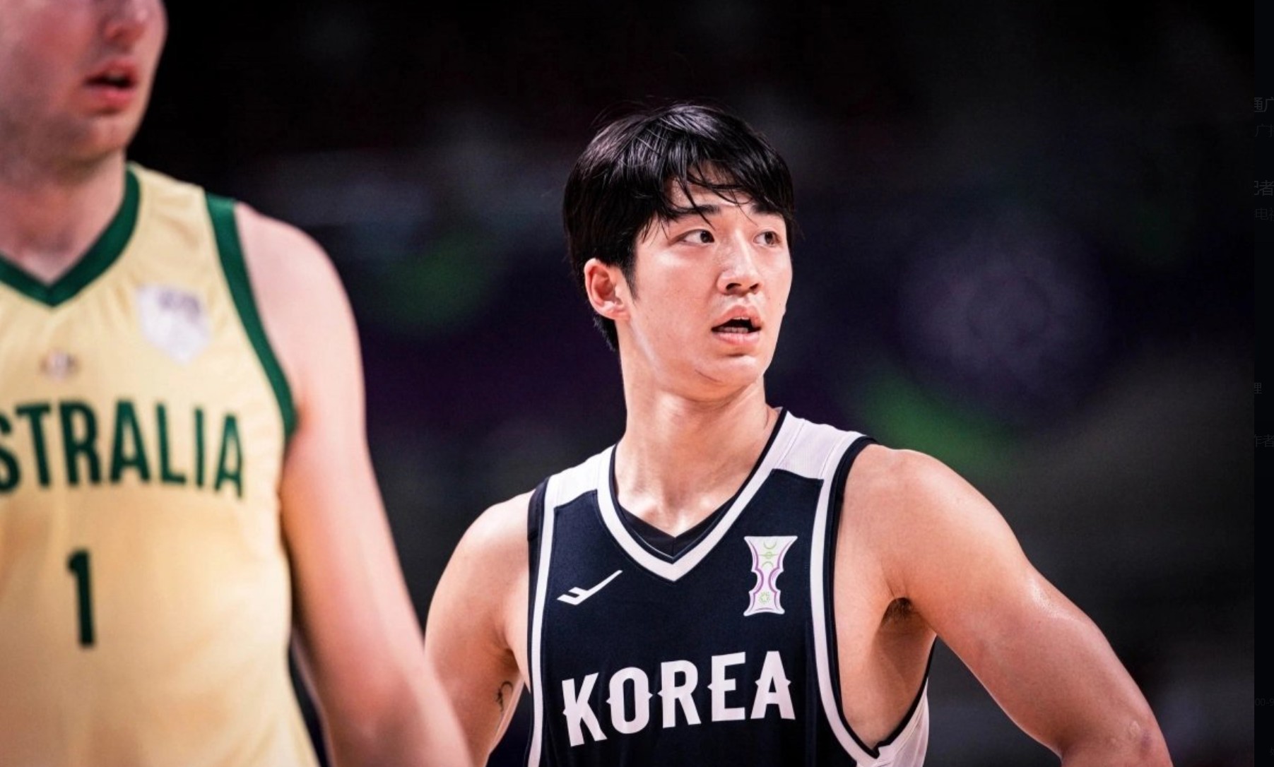 媒体人：韩国男篮吕俊锡膝盖内侧韧带损伤，下场比赛出战成疑