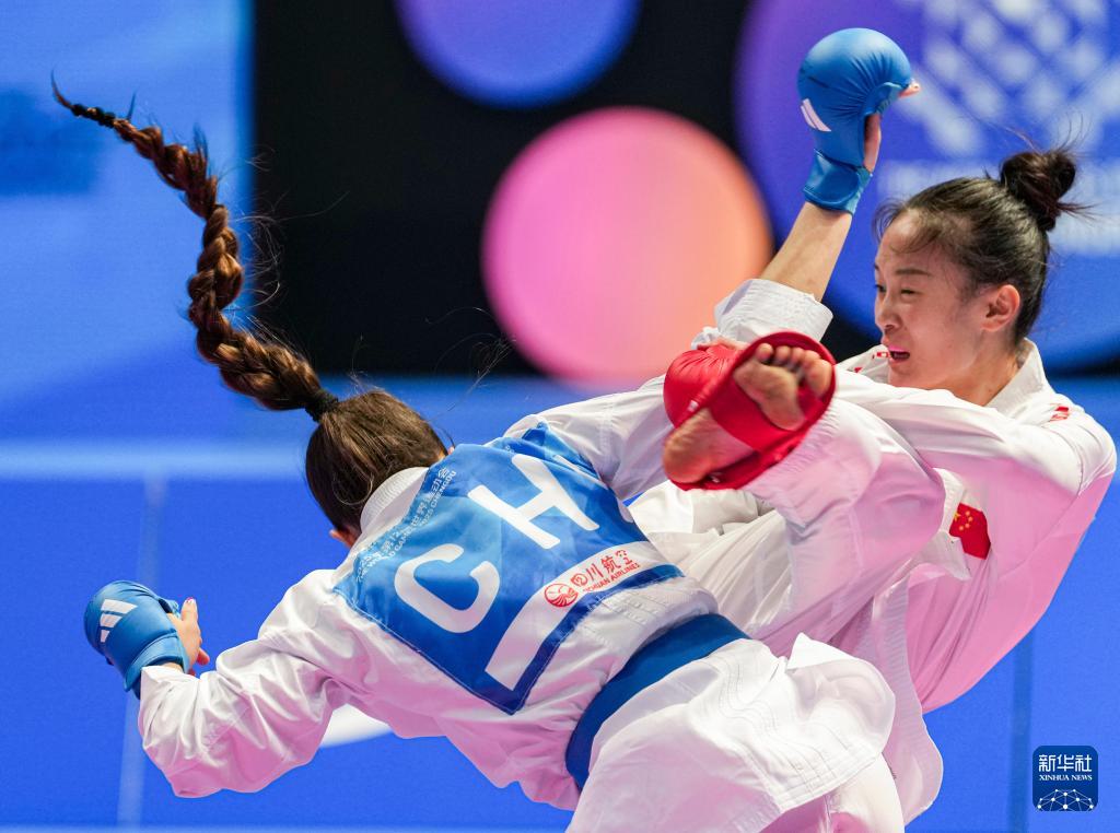 成都世运会丨空手道——女子组手55公斤级铜牌赛赛况