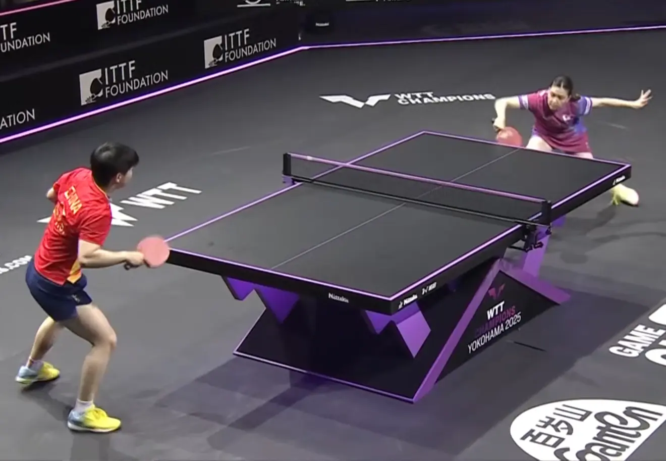 WTT横滨赛：孙颖莎打疯了！狂轰11-1胜桥本帆乃香，国乒8人进8强