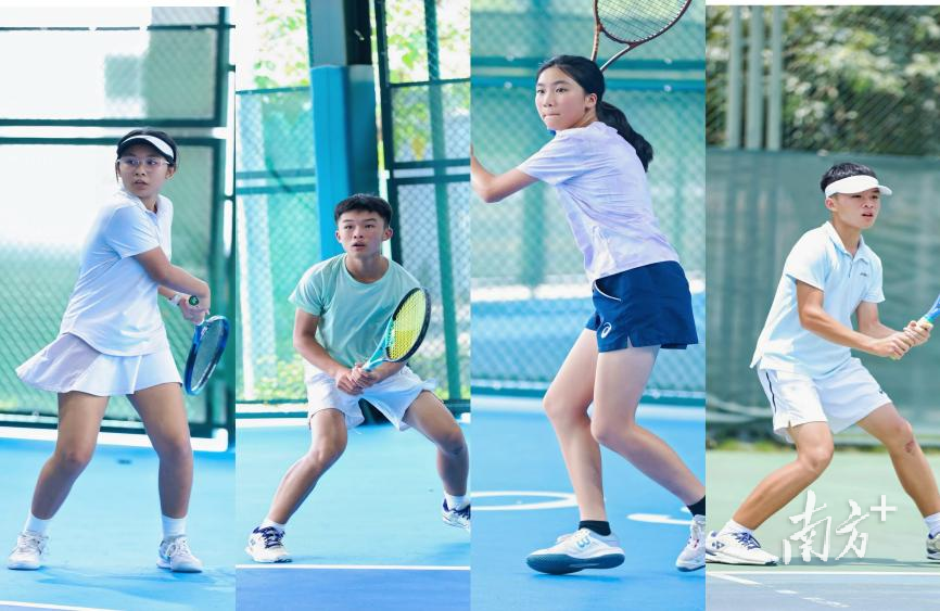 奥体运动城“BabolaT杯”首届青少年网球积分赛总决赛开赛