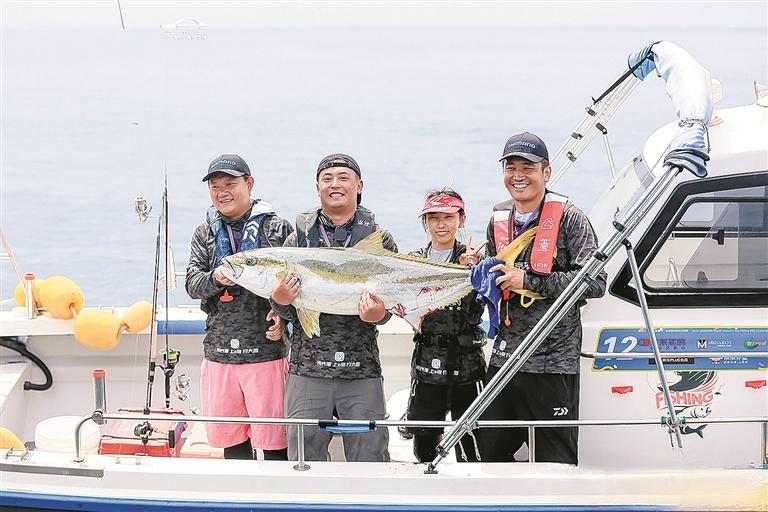 海钓高手獐子岛竞逐大鱼