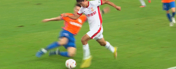 中超|泰山2-1亚泰 卡扎连场破门高准翼直红