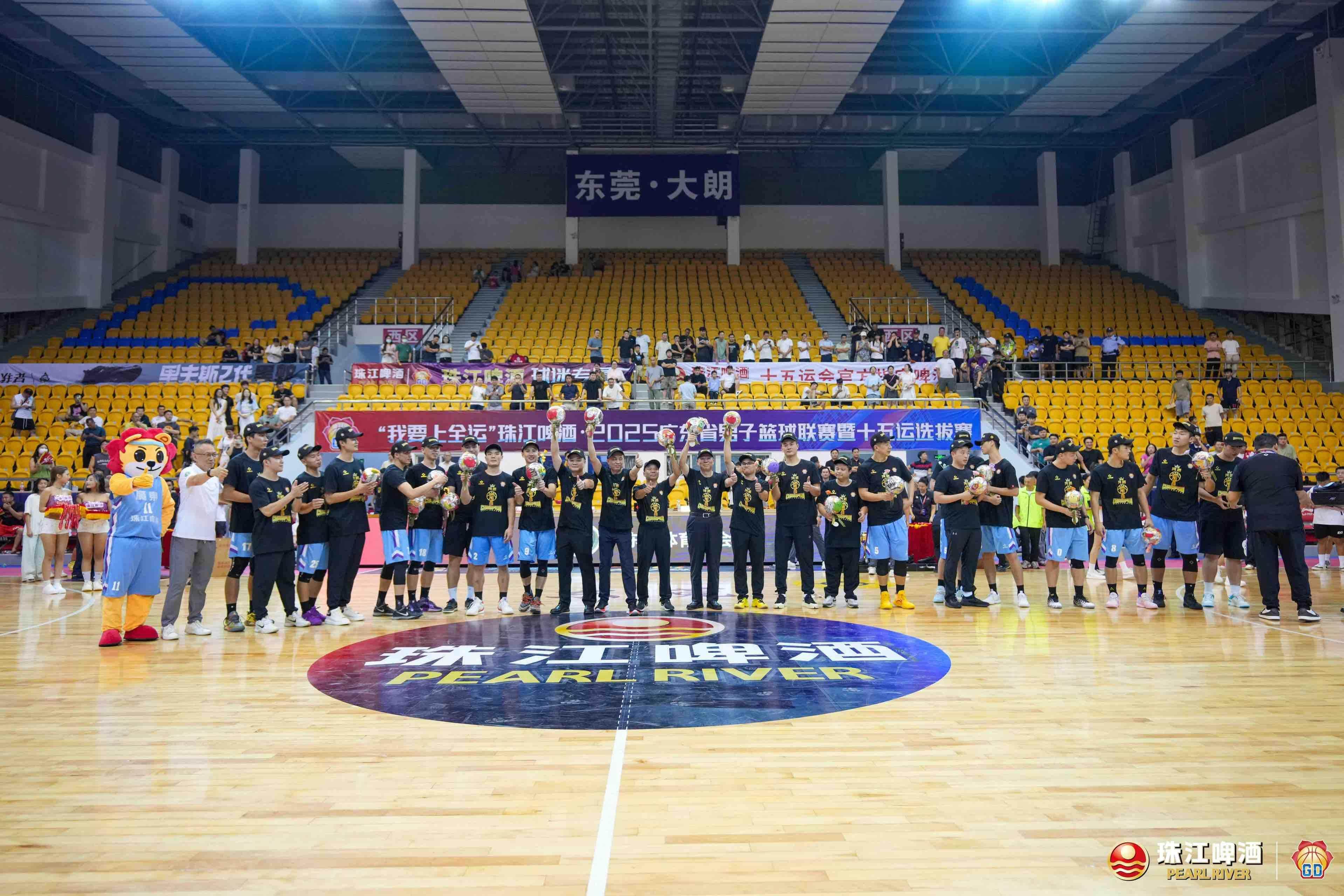 【广东省男篮联赛】河源队摘得队史首冠，黎伊扬收获FMVP