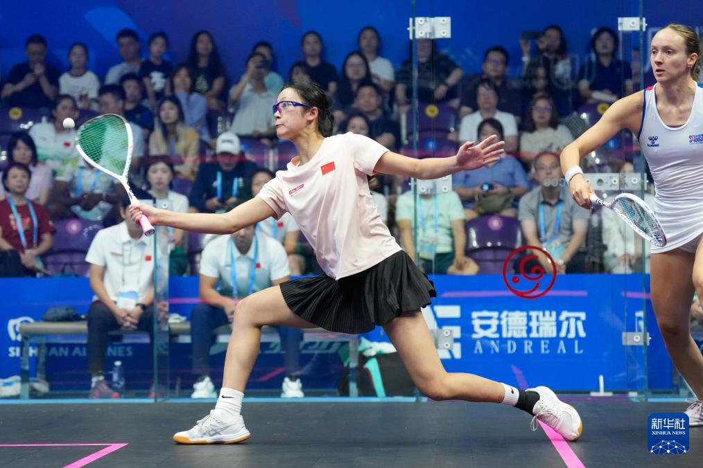 成都世运会｜壁球——女子单打遗材赛四分之一决赛赛况