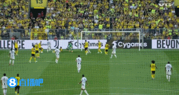 尤文1-0领先多特！卡卢卢斜向传中坎比亚索抢点破门！
