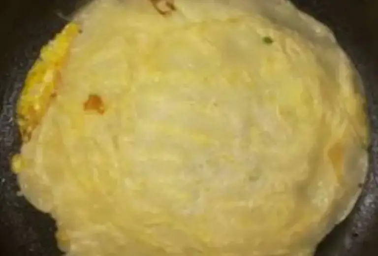 糯米粉别只会做汤圆，它还可以做鸡蛋饼！一搅一煎就上桌，特简单