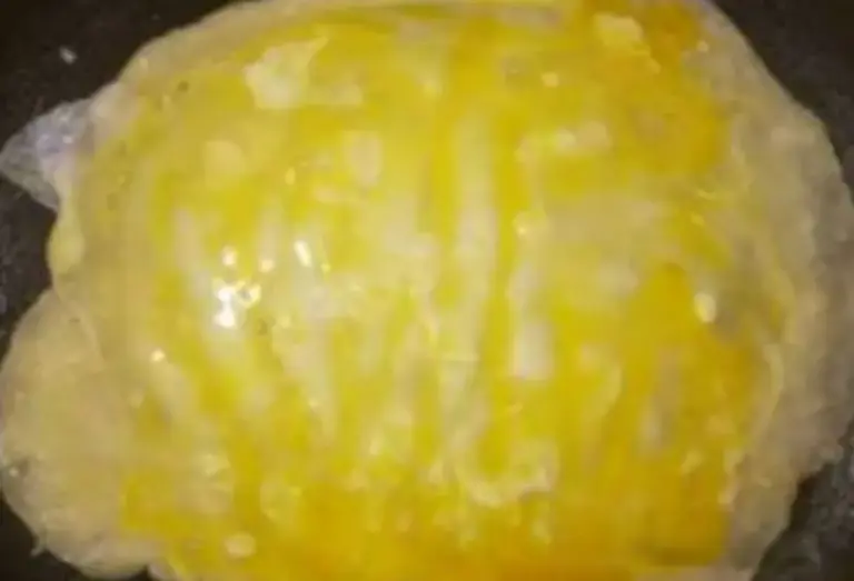 糯米粉别只会做汤圆，它还可以做鸡蛋饼！一搅一煎就上桌，特简单