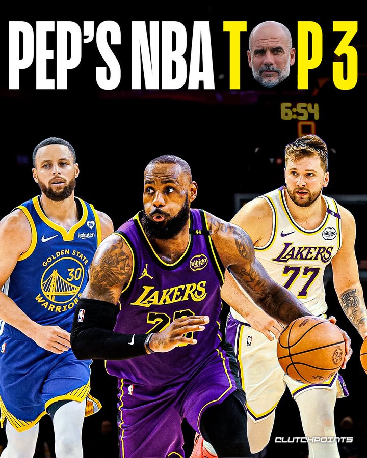 ClutchPoints：瓜帅现役最喜欢库东詹，他总能识别顶级天赋