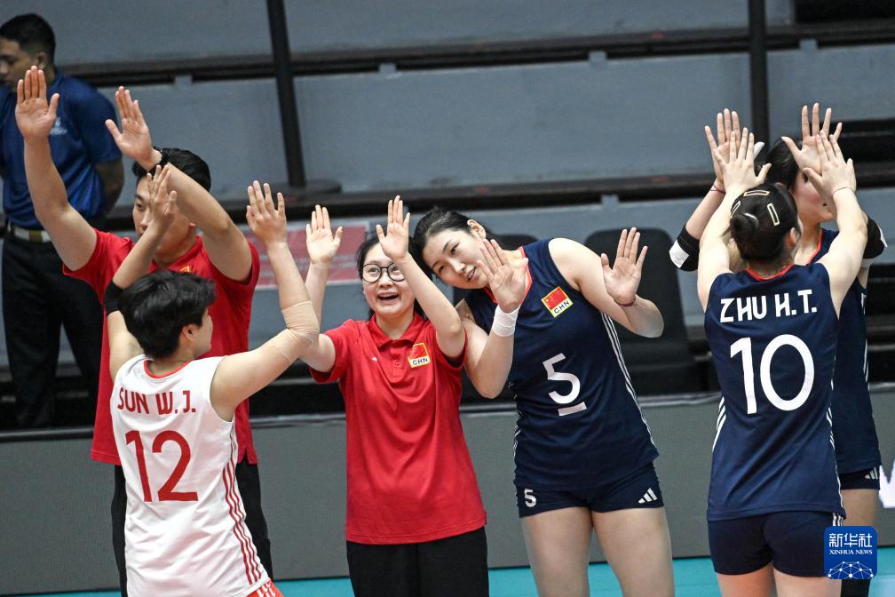 排球——U21女排世锦赛：中国队胜墨西哥队