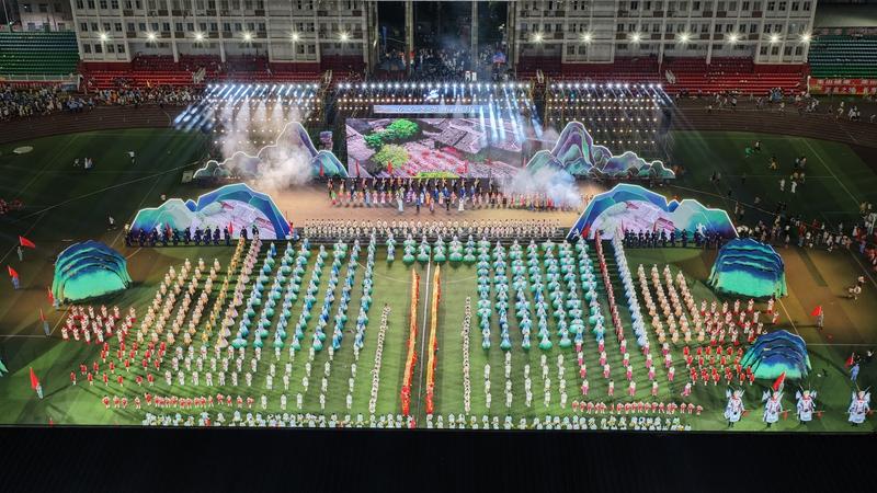 贵州铜仁市第五届运动会在石阡县开幕