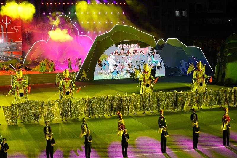 贵州铜仁市第五届运动会在石阡县开幕