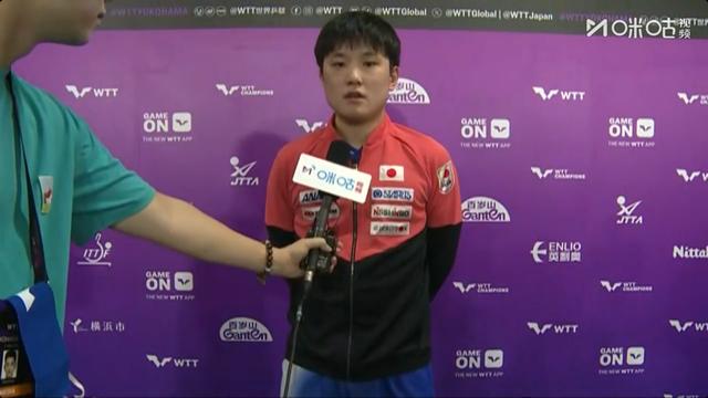 横滨冠军赛张本智和晋级男单决赛，将与王楚钦vs莫雷加德的胜者争冠，赛后回应