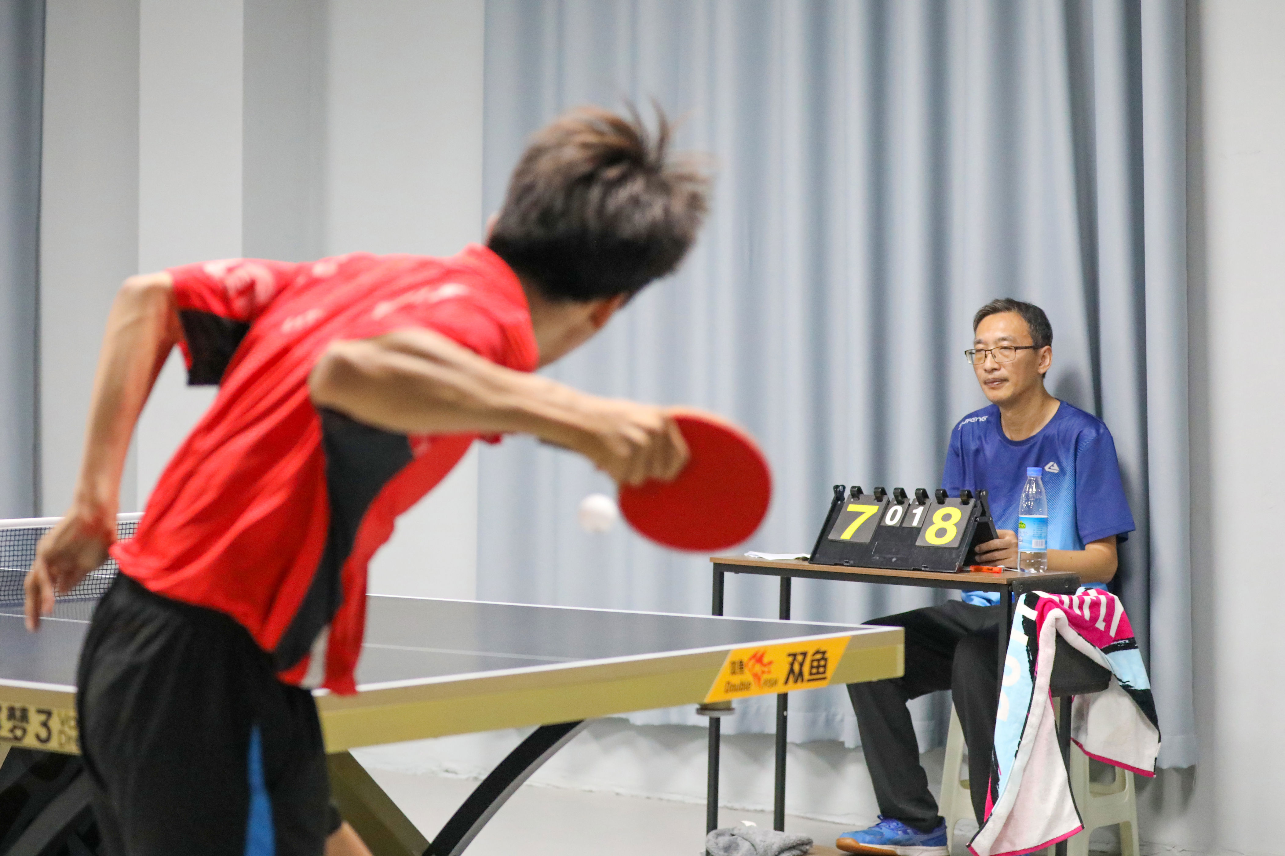 泌阳县第二届“悦生合杯”乒乓球比赛成功举办