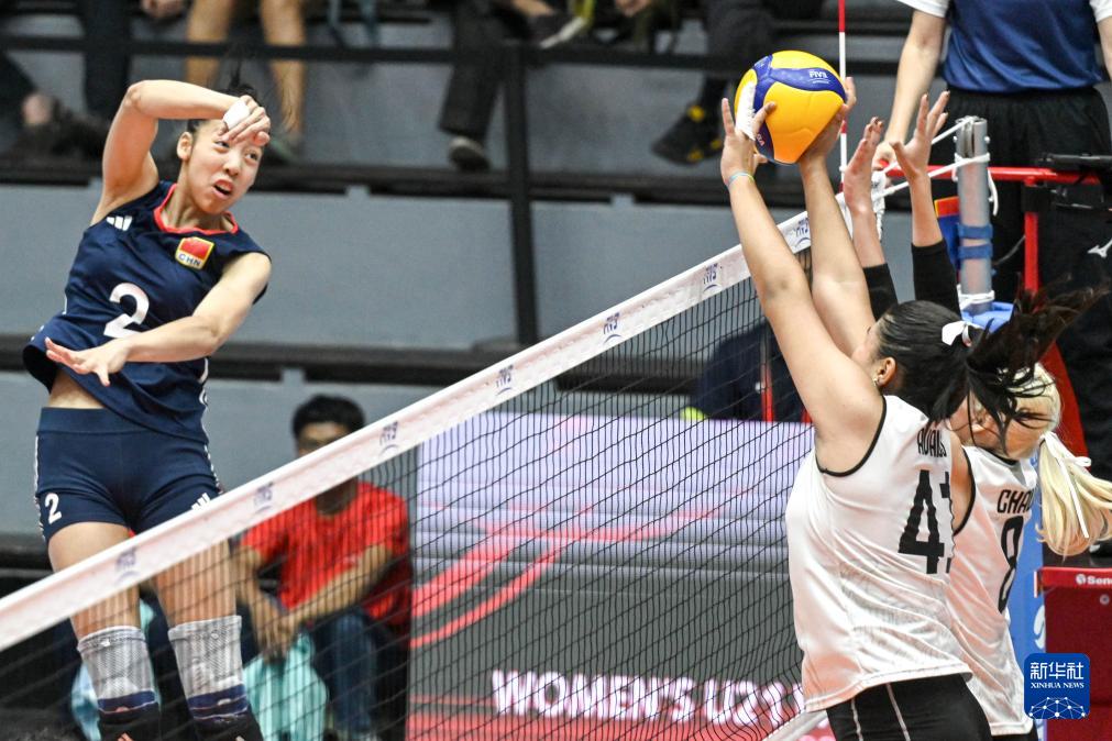 排球——U21女排世锦赛：中国队胜墨西哥队