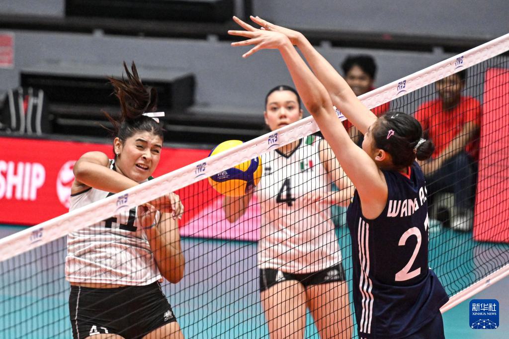 排球——U21女排世锦赛：中国队胜墨西哥队