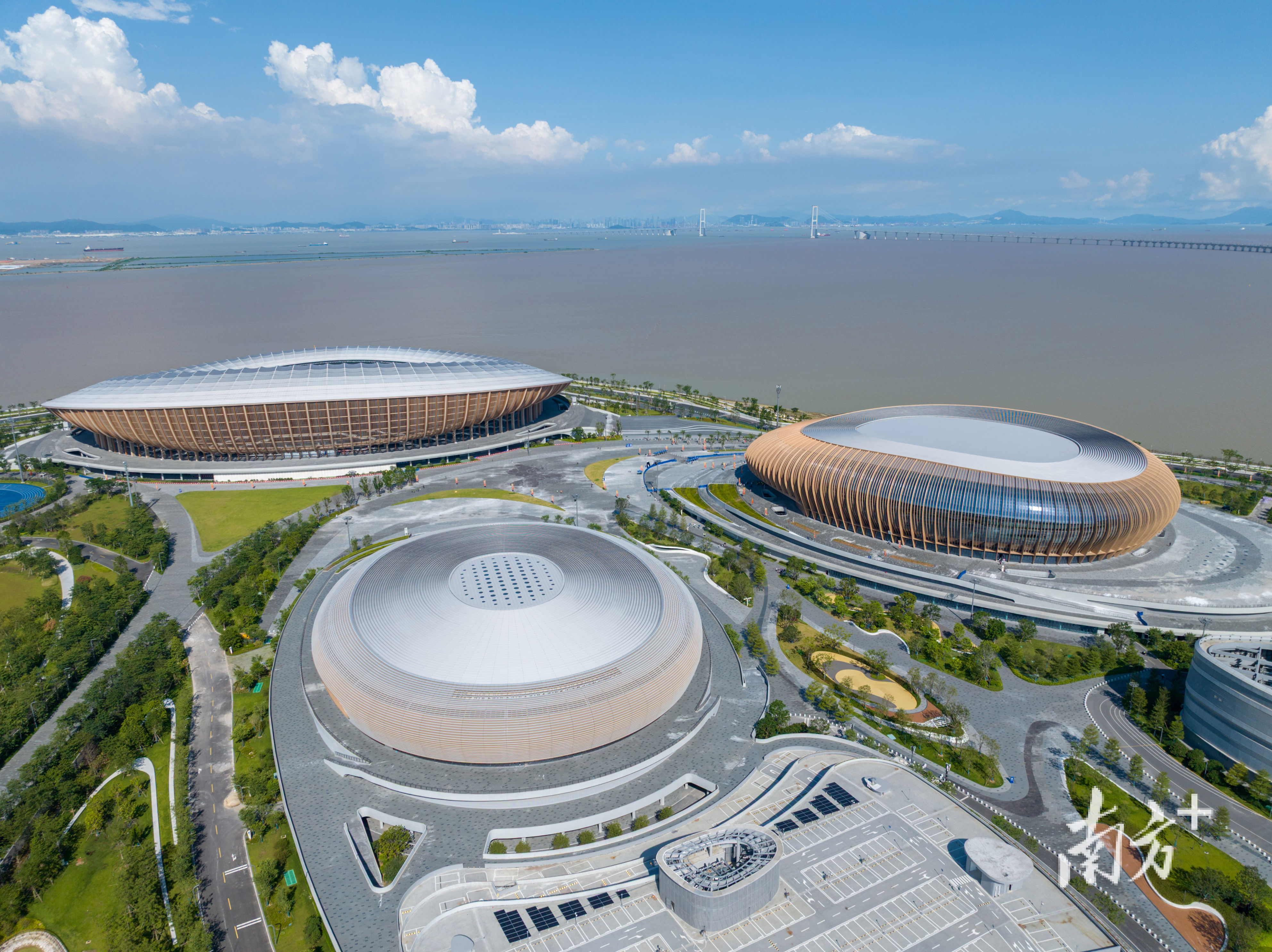 首赛！这座“海景体育馆”展示多项黑科技