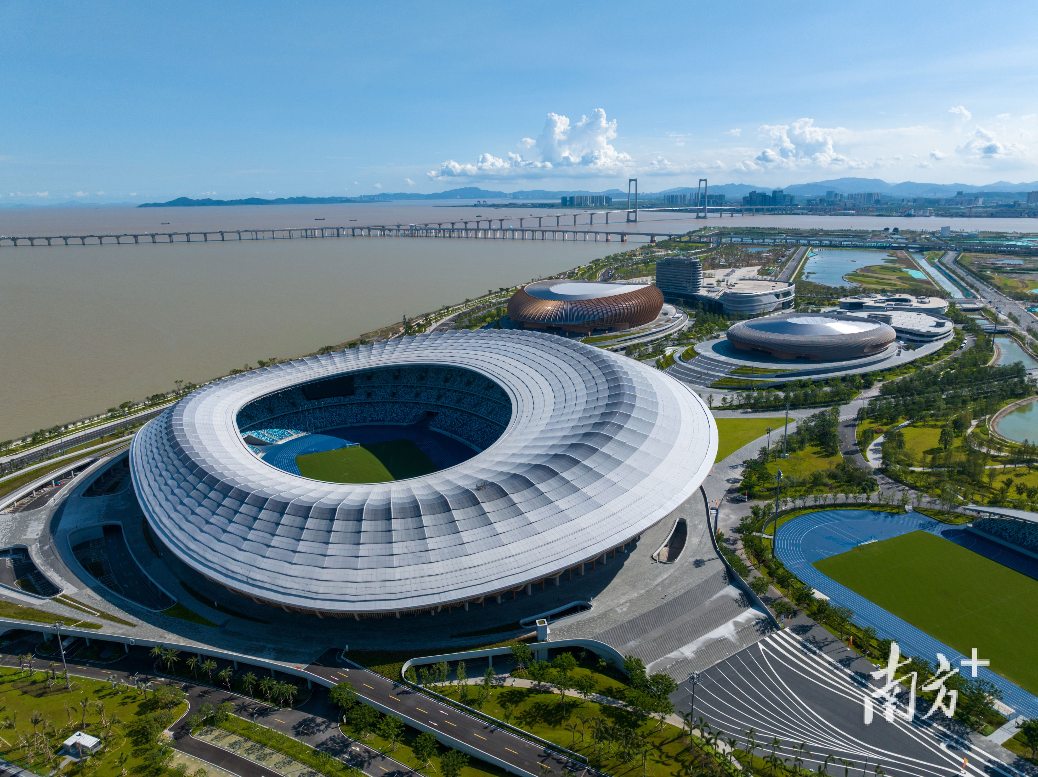首赛！这座“海景体育馆”展示多项黑科技