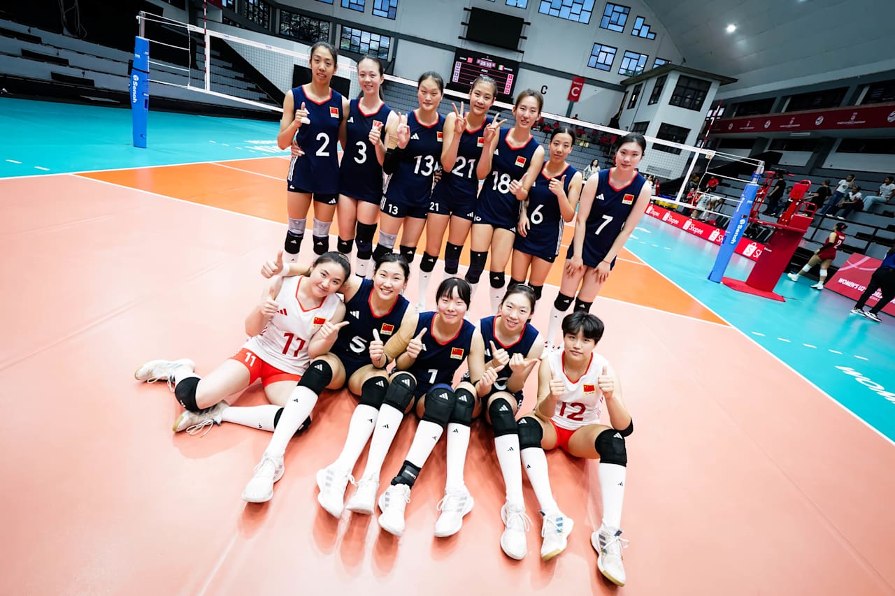 25-10！25-10！中国队晋级女排世锦赛16强 三项数据全部碾压