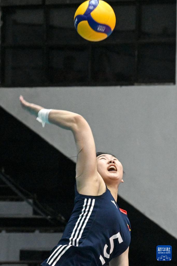 排球——U21女排世锦赛：中国队胜墨西哥队