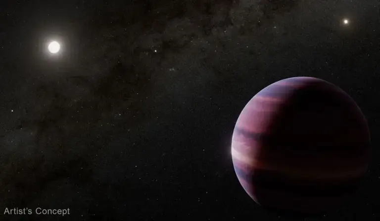 地球附近“三体”星系中，观测到宜居带候选行星