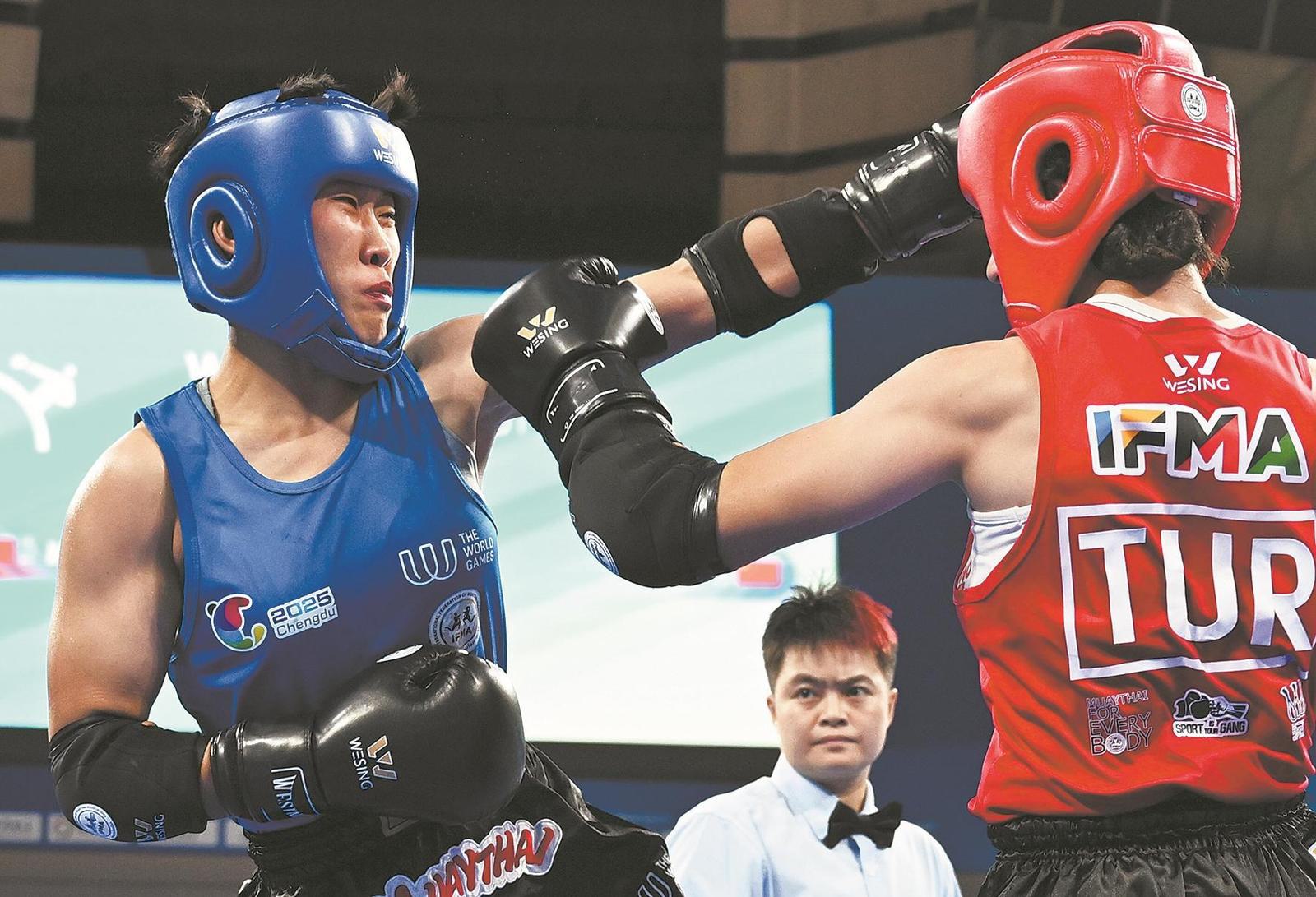 中国泰拳队2金1铜创历史