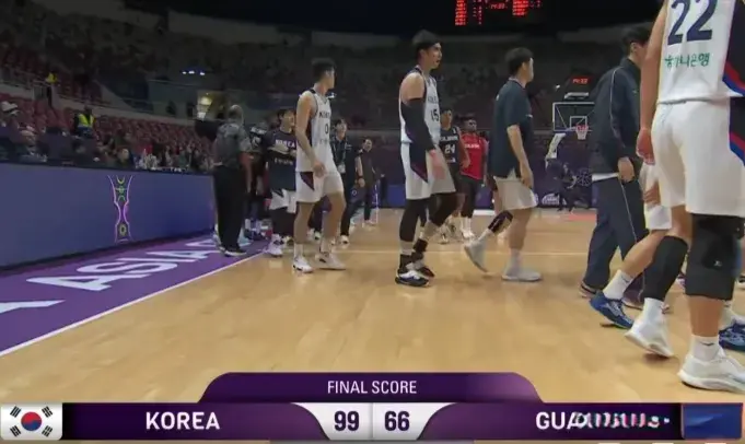 八强出七！男篮亚洲杯战报:韩国大胜关岛，将战中国男篮，附赛程