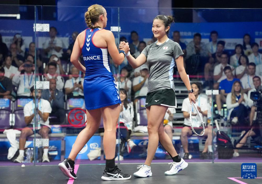 成都世运会丨壁球——女子单打：日本选手夺冠