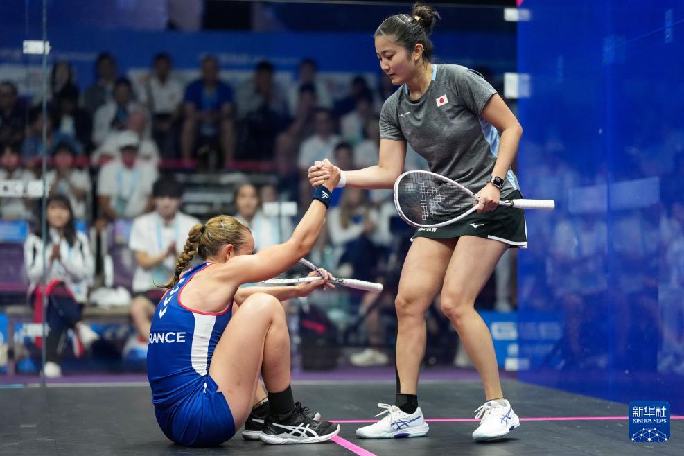 成都世运会丨壁球——女子单打：日本选手夺冠