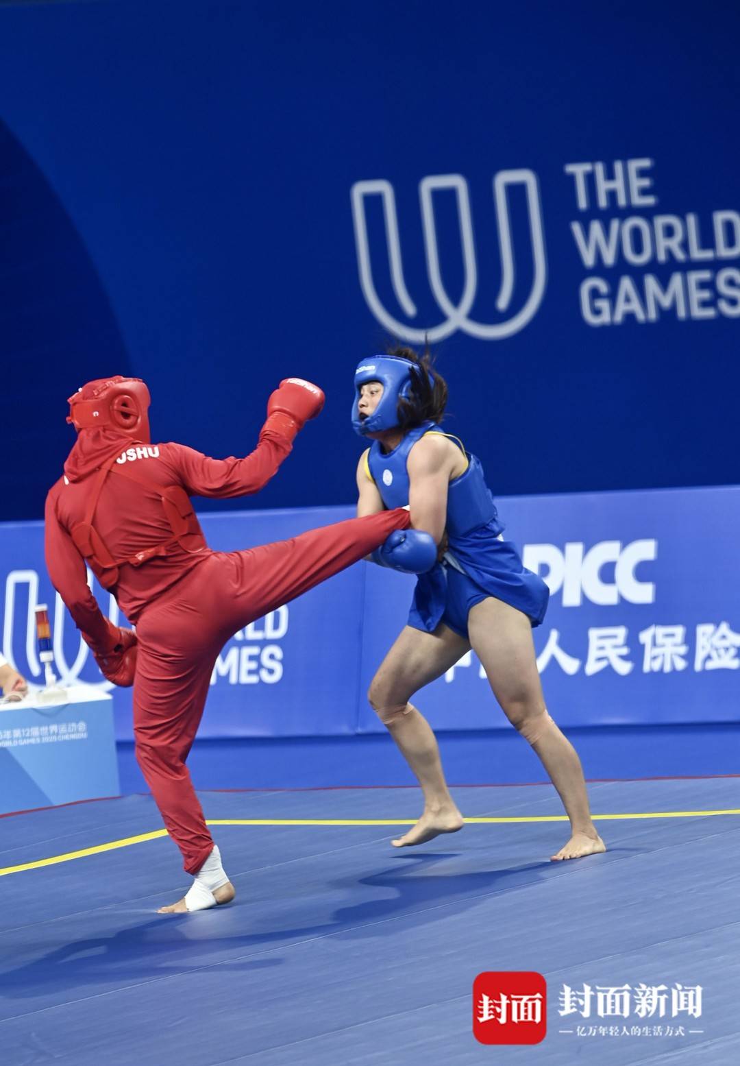 恭喜中国武术队！散打项目获得三金一银｜图说世运