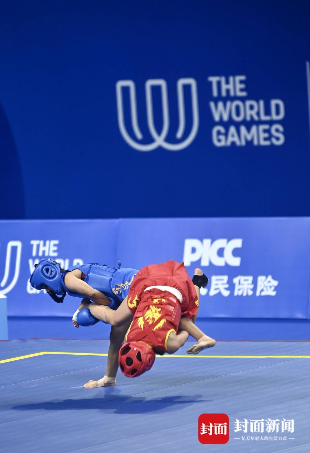 恭喜中国武术队！散打项目获得三金一银｜图说世运