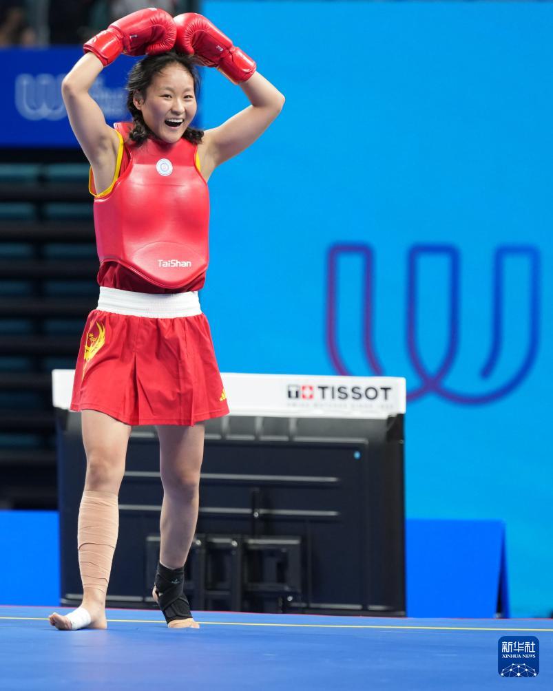 成都世运会丨武术——女子散打52公斤金牌赛赛况