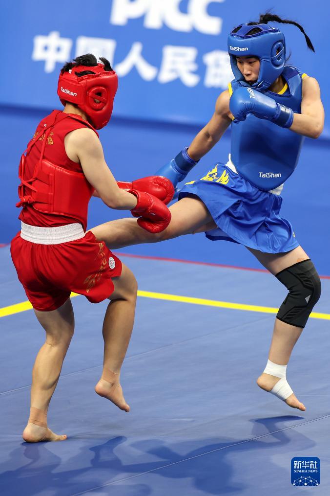 成都世运会丨武术——女子散打60公斤级：中国选手李志勤夺冠