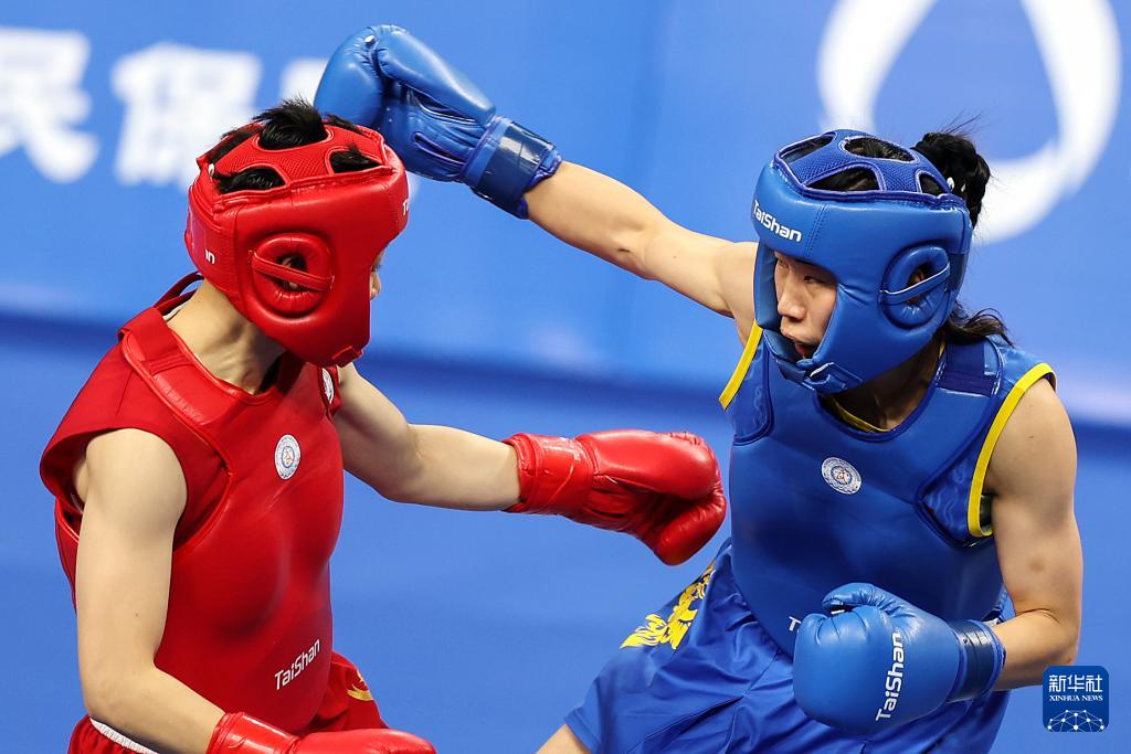 成都世运会丨武术——女子散打60公斤级：中国选手李志勤夺冠