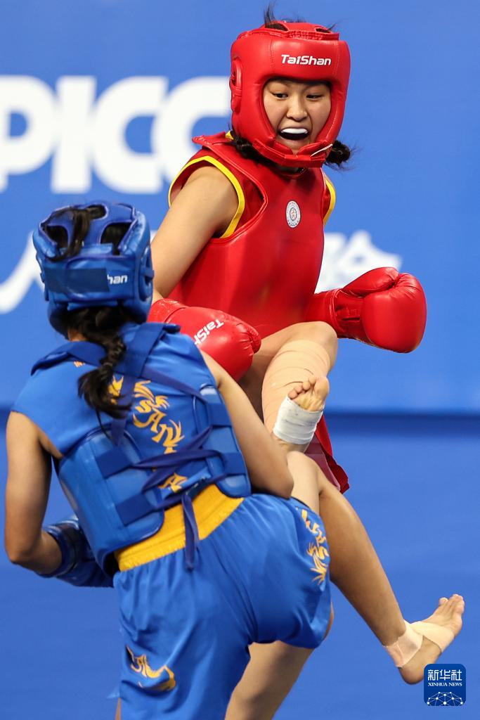 成都世运会丨武术——女子散打52公斤级：中国选手陈梦粤夺冠
