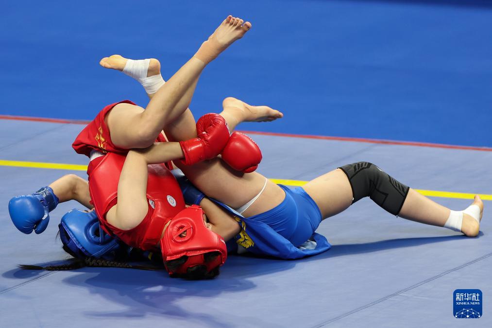 成都世运会丨武术——女子散打60公斤级：中国选手李志勤夺冠