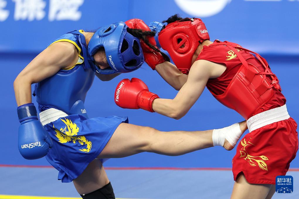 成都世运会丨武术——女子散打60公斤级：中国选手李志勤夺冠