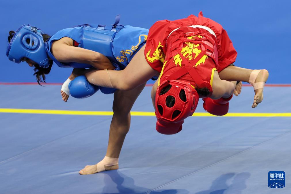 成都世运会丨武术——女子散打52公斤级：中国选手陈梦粤夺冠