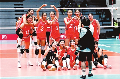 U21女排世锦赛 中国队全胜出线（图）