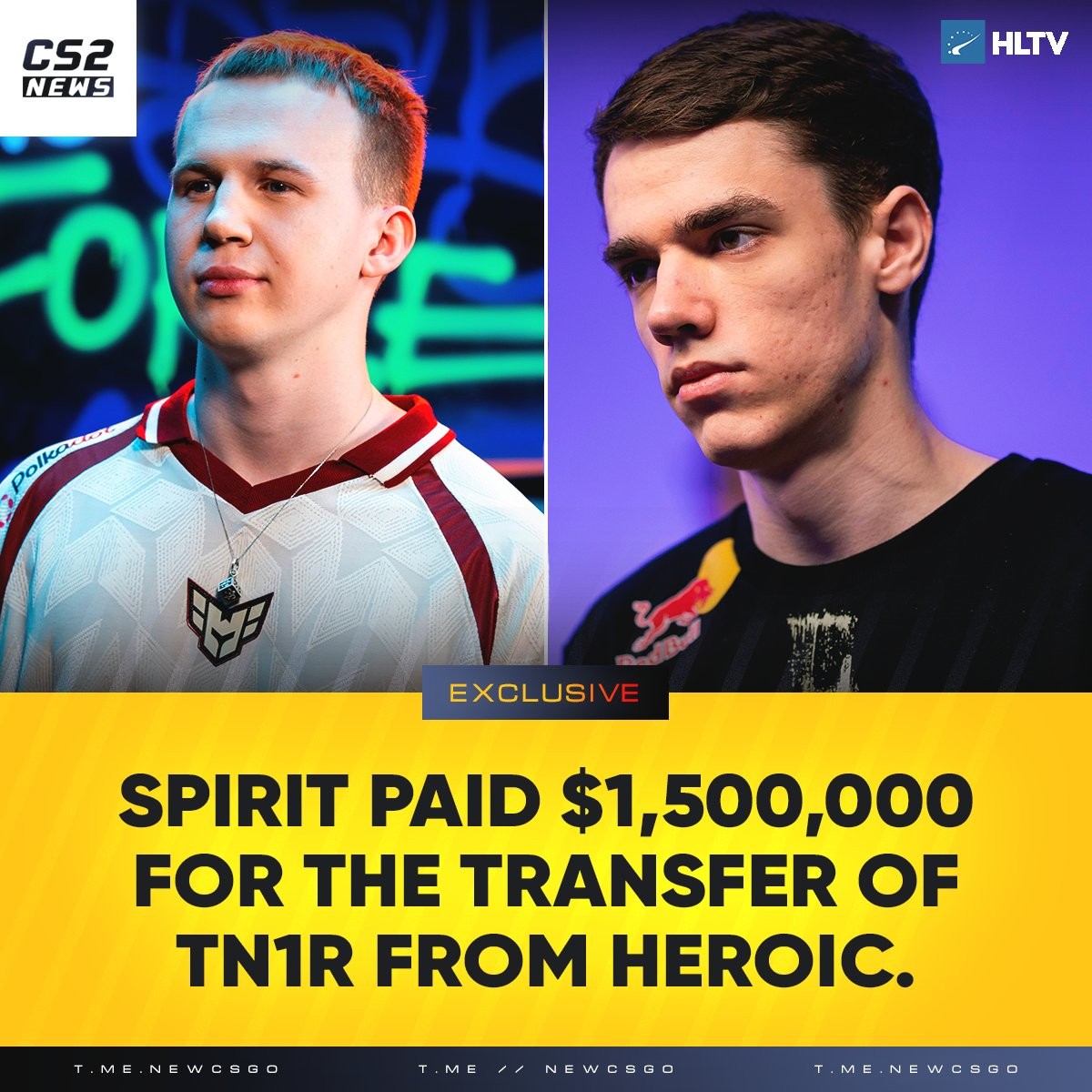 夺冠后变阵？HLTV爆料绿龙签下tN1R，zont1x将被下放