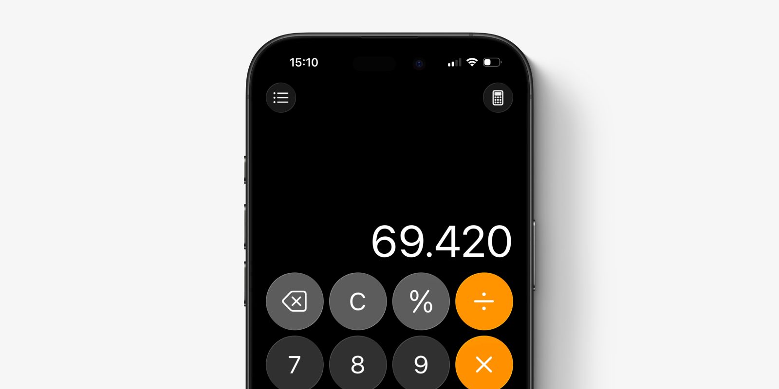 C Ac 清除键归来：苹果 Ios 26 修复用户最不满的计算器改动 
