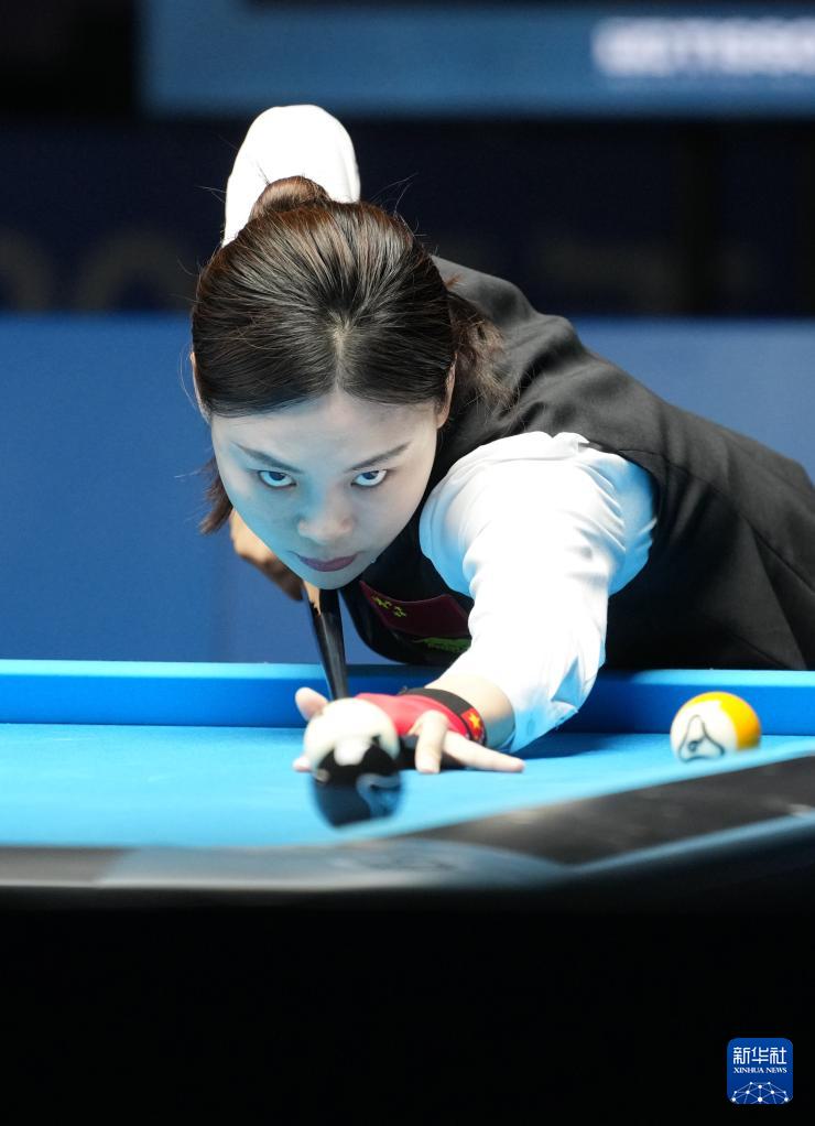 成都世运会丨台球——女子花式台球半决赛：中国选手刘莎莎无缘金牌赛