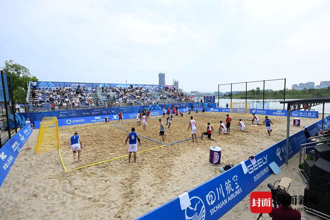 沙滩手球 阳光下的激情运动｜图说世运
