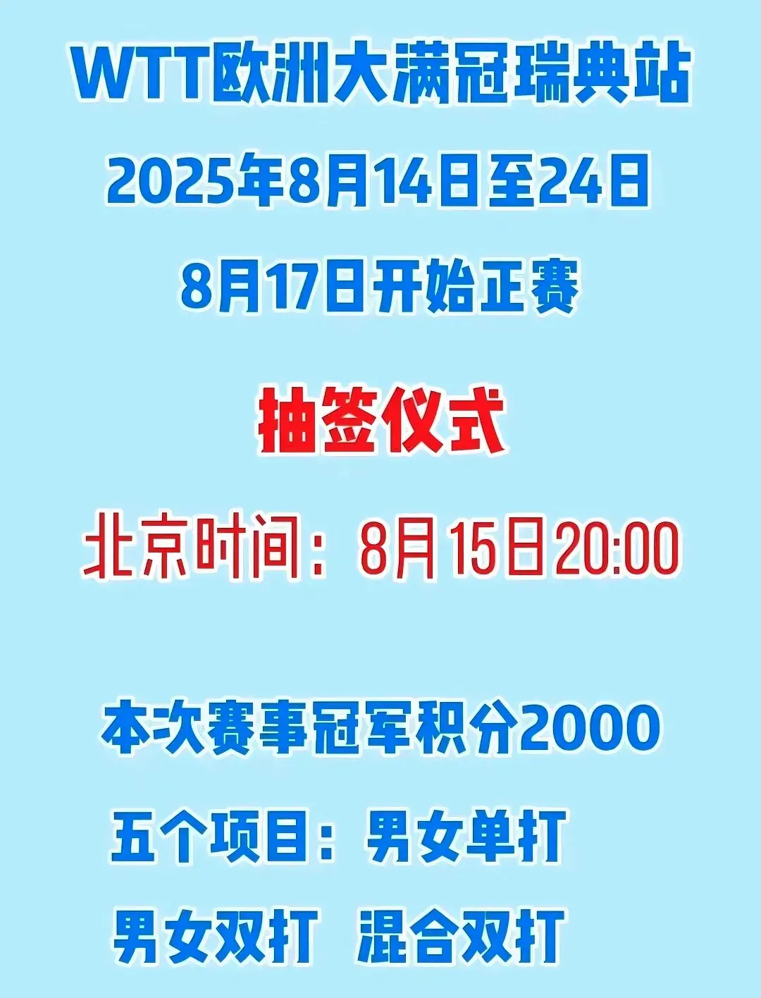 瑞典大满贯最新情报：莫雷加德透露，17小时空中飞行才能到马尔默