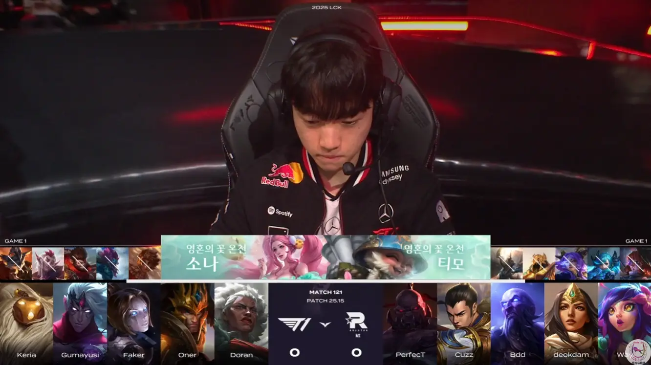 LCK：最自信的虐菜局！T1轻松击败KT成就Faker第700胜