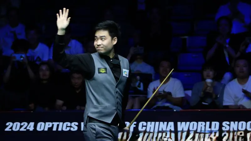 沙特大师赛最新战报：2位中国top16都出局了，丁俊晖5-6霍金斯
