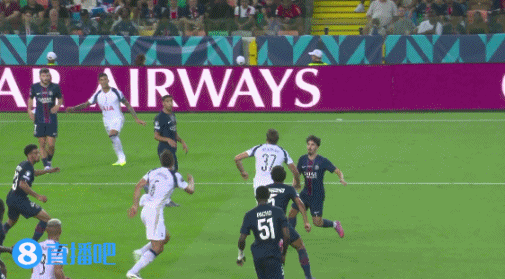热刺1-0领先巴黎！帕利尼亚凌空中框，范德文补射破门