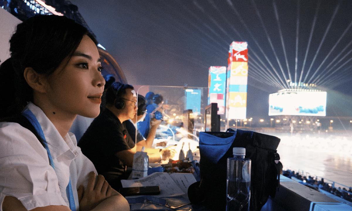 余霜否认世运会工作靠老公资源：同事都是外国人，根本不认识管哥